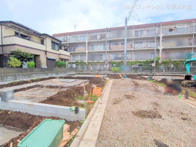埼玉県さいたま市中央区新中里4丁目の新築戸建て更地・土地写真 2025年6月25日撮影