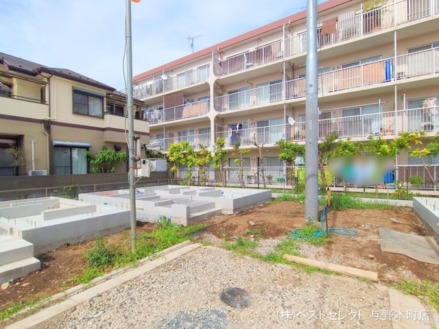 埼玉県さいたま市中央区新中里4丁目の新築戸建て基礎写真 2025年7月17日撮影