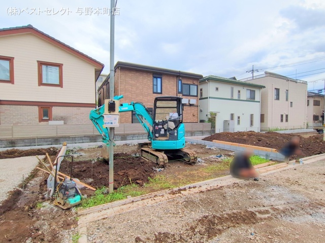 埼玉県さいたま市中央区新中里4丁目の新築戸建て更地・土地写真 2025年6月25日撮影