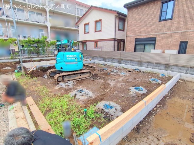 埼玉県さいたま市中央区新中里4丁目の新築戸建て更地・土地写真 2025年6月25日撮影