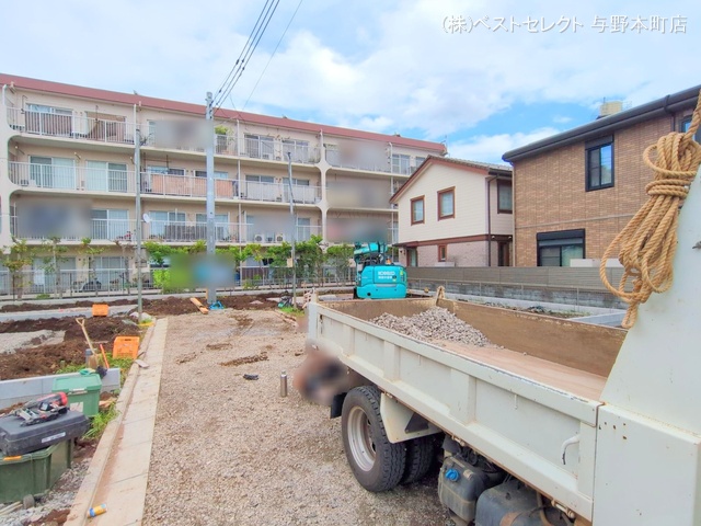 埼玉県さいたま市中央区新中里4丁目の新築戸建て更地・土地写真 2025年6月25日撮影