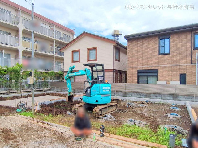 埼玉県さいたま市中央区新中里4丁目の新築戸建て更地・土地写真 2025年6月25日撮影