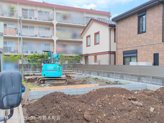 埼玉県さいたま市中央区新中里4丁目の新築戸建て更地・土地写真 2025年6月25日撮影