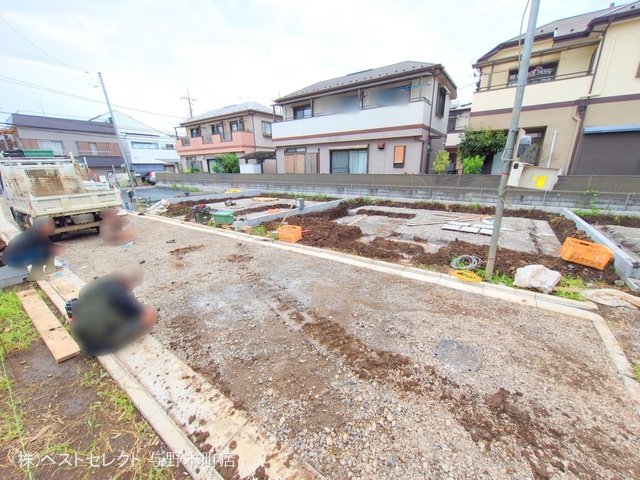 埼玉県さいたま市中央区新中里4丁目の新築戸建て更地・土地写真 2025年6月25日撮影