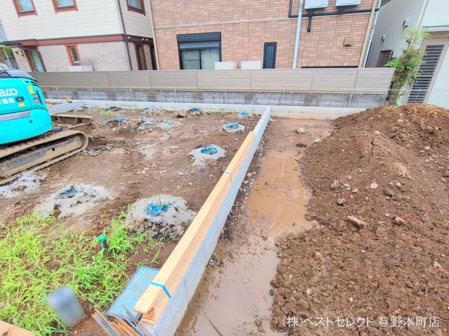埼玉県さいたま市中央区新中里4丁目の新築戸建て更地・土地写真 2025年6月25日撮影
