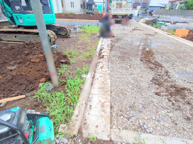 埼玉県さいたま市中央区新中里4丁目の新築戸建て更地・土地写真 2025年6月25日撮影