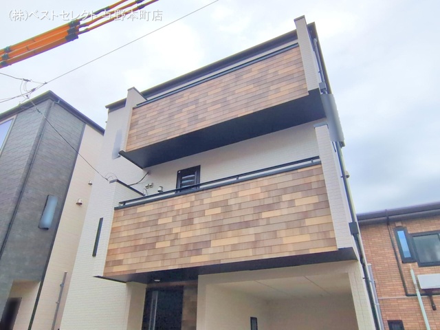 埼玉県さいたま市中央区新中里4丁目の新築戸建て外構写真 2025年9月18日撮影