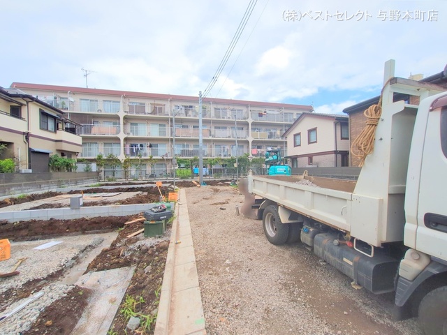 埼玉県さいたま市中央区新中里4丁目の新築戸建て更地・土地写真 2025年6月25日撮影