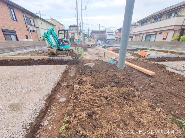 埼玉県さいたま市中央区新中里4丁目の新築戸建て更地・土地写真 2025年6月25日撮影