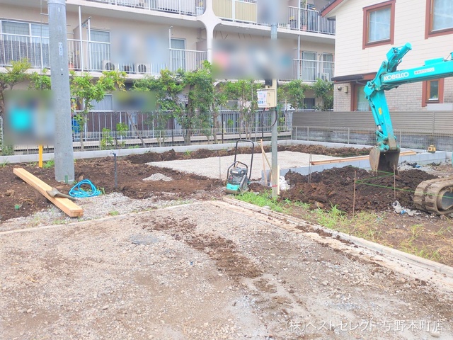 埼玉県さいたま市中央区新中里4丁目の新築戸建て更地・土地写真 2025年6月25日撮影