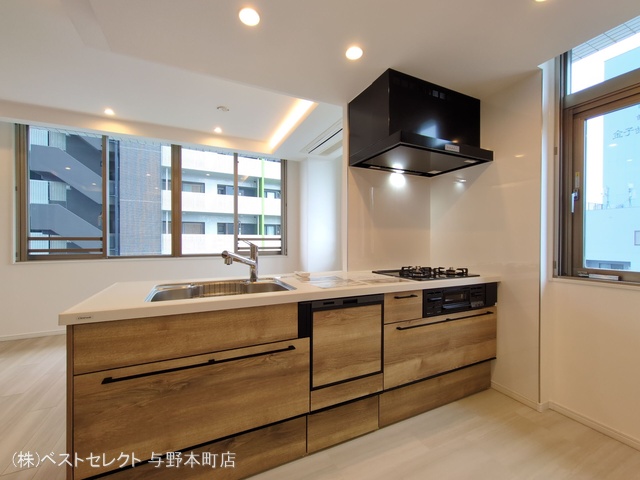 埼玉県さいたま市中央区上落合5丁目のマンション『S4タワー』キッチン写真 2025年6月23日撮影