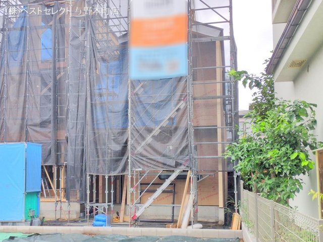 埼玉県さいたま市中央区下落合2丁目の新築戸建て上棟写真 2025年9月11日撮影
