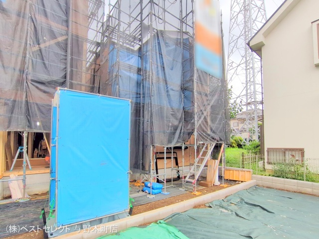 埼玉県さいたま市中央区下落合2丁目の新築戸建て上棟写真 2025年9月11日撮影