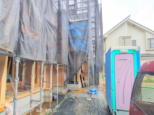 埼玉県さいたま市中央区下落合2丁目の新築戸建て上棟写真 2025年9月11日撮影