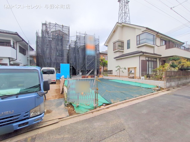 埼玉県さいたま市中央区下落合2丁目の新築戸建てシート写真 2025年10月14日撮影
