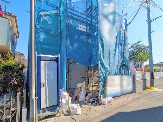 埼玉県さいたま市中央区八王子２丁目の新築戸建てシート写真 2026年1月12日撮影