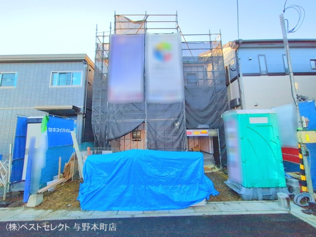 埼玉県さいたま市桜区田島５丁目の新築戸建てシート写真 2025年12月14日撮影