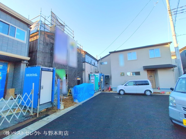 埼玉県さいたま市桜区田島５丁目の新築戸建てシート写真 2025年12月14日撮影