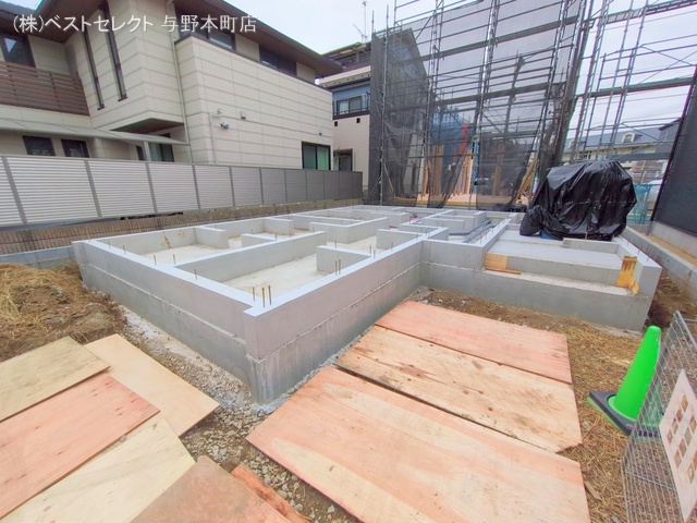 埼玉県さいたま市桜区田島５丁目の新築戸建て基礎写真 2025年11月12日撮影