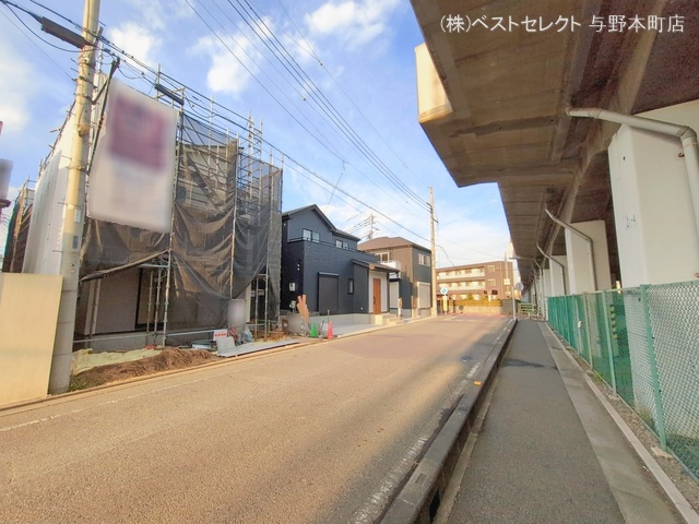 埼玉県さいたま市桜区田島５丁目の新築戸建てシート写真 2026年1月4日撮影