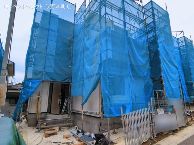 埼玉県さいたま市南区大字太田窪の新築戸建てシート写真 2026年3月1日撮影