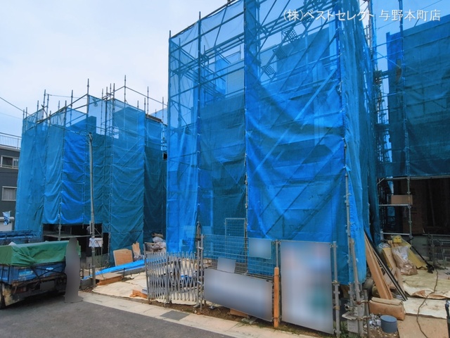 埼玉県さいたま市南区大字太田窪の新築戸建てシート写真 2026年3月1日撮影