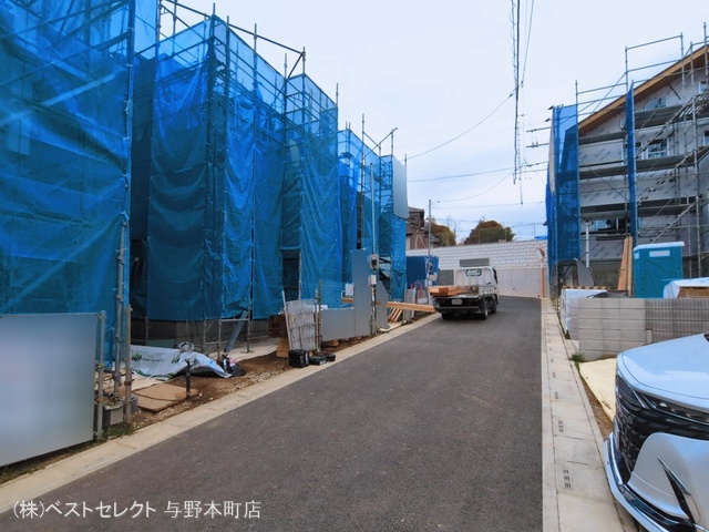 埼玉県さいたま市南区大字太田窪の新築戸建てシート写真 2026年3月1日撮影