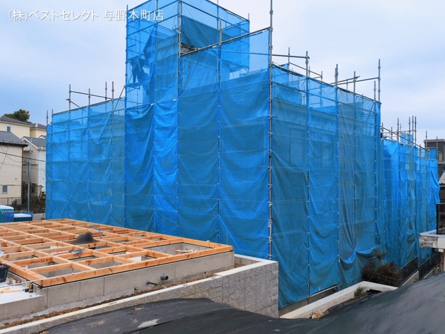 埼玉県さいたま市南区大字太田窪の新築戸建てシート写真 2026年3月1日撮影