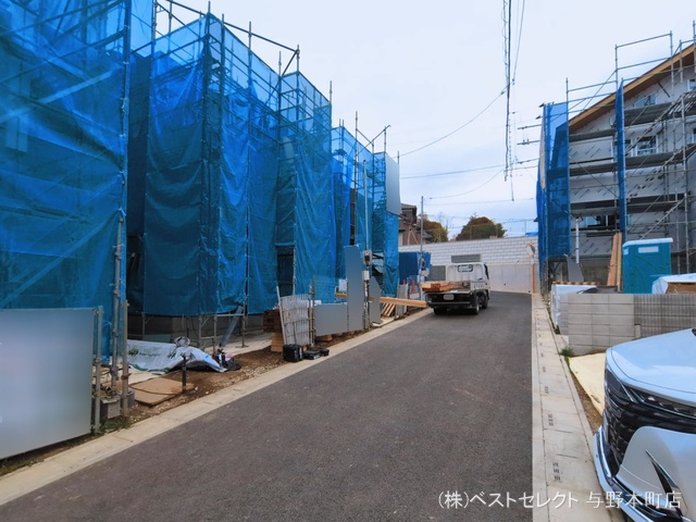 埼玉県さいたま市南区大字太田窪の新築戸建てシート写真 2026年3月1日撮影