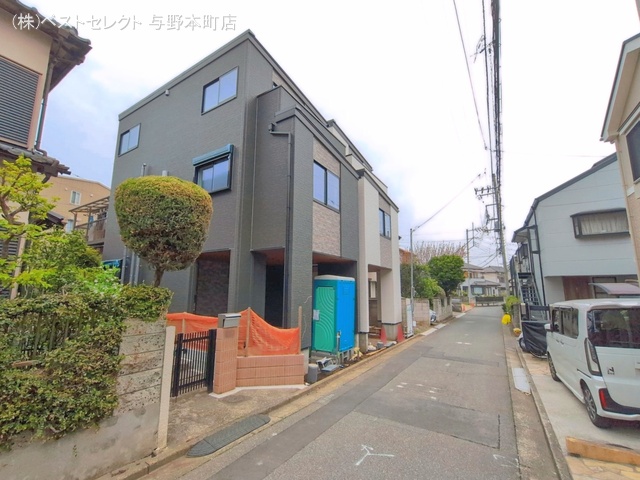 埼玉県さいたま市浦和区上木崎６丁目の新築戸建て外構写真 2026年4月6日撮影