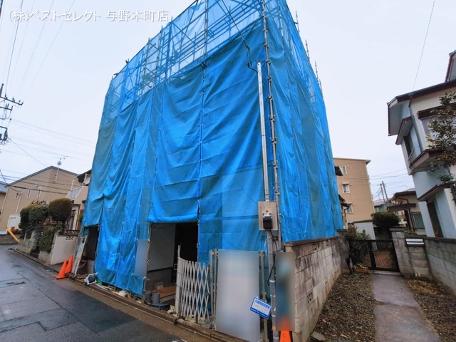 埼玉県さいたま市浦和区上木崎６丁目の新築戸建てシート写真 2026年3月2日撮影