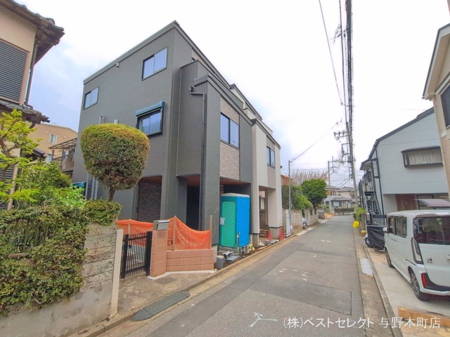 埼玉県さいたま市浦和区上木崎６丁目の新築戸建て外構写真 2026年4月6日撮影