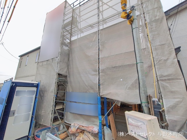 埼玉県さいたま市桜区西堀１０丁目の新築戸建て上棟写真 2026年2月23日撮影