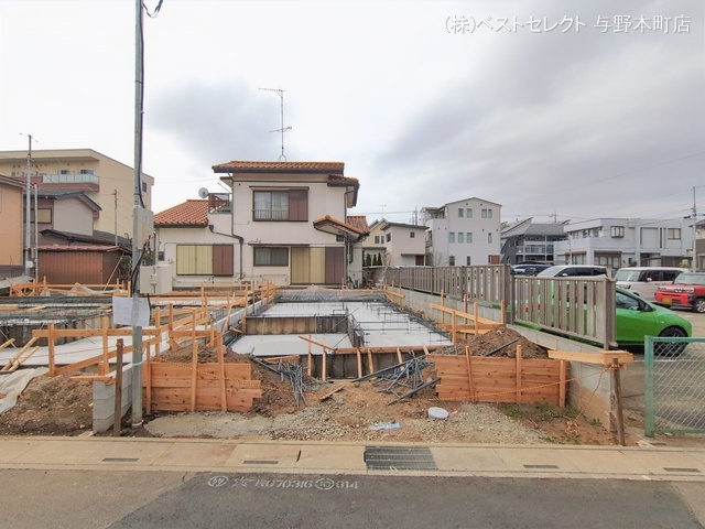 埼玉県さいたま市中央区本町東5丁目の新築戸建て基礎写真 2026年2月23日撮影