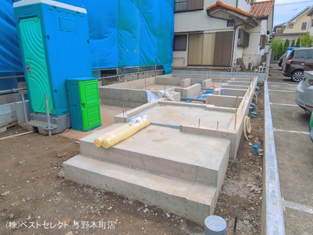 埼玉県さいたま市中央区本町東５丁目の新築戸建て基礎写真 2026年4月8日撮影