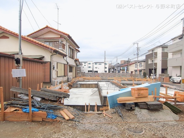 埼玉県さいたま市中央区本町東5丁目の新築戸建て基礎写真 2026年2月23日撮影