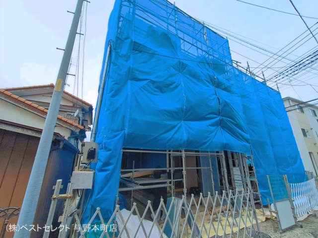 埼玉県さいたま市中央区本町東５丁目の新築戸建て上棟写真 2026年4月8日撮影