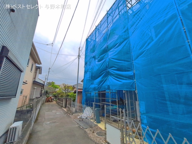 埼玉県さいたま市中央区本町東５丁目の新築戸建て上棟写真 2026年4月8日撮影