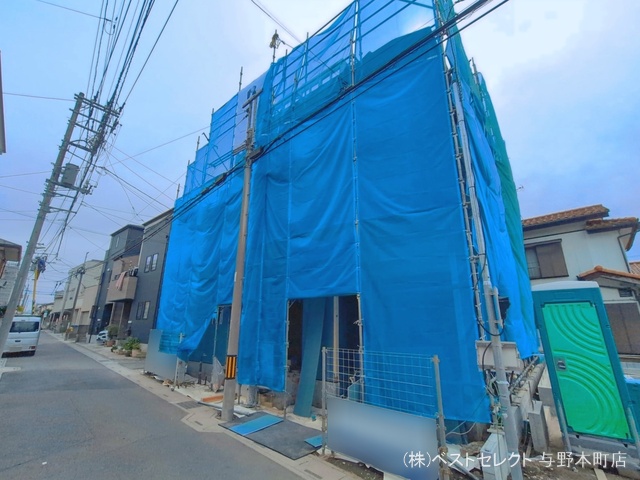 埼玉県さいたま市中央区本町東５丁目の新築戸建て上棟写真 2026年4月8日撮影