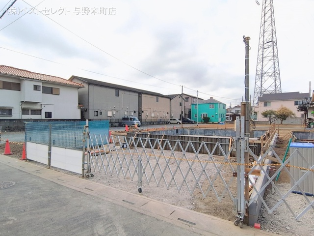 埼玉県さいたま市南区松本２丁目の新築戸建て基礎写真 2026年2月23日撮影