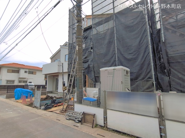 埼玉県さいたま市南区松本２丁目の新築戸建てシート写真 2026年4月16日撮影