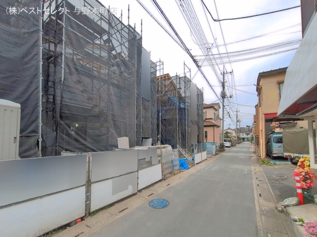 埼玉県さいたま市南区松本２丁目の新築戸建てシート写真 2026年4月16日撮影