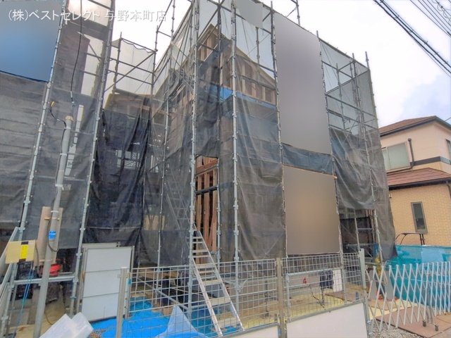 埼玉県さいたま市南区松本２丁目の新築戸建て上棟写真 2026年4月16日撮影