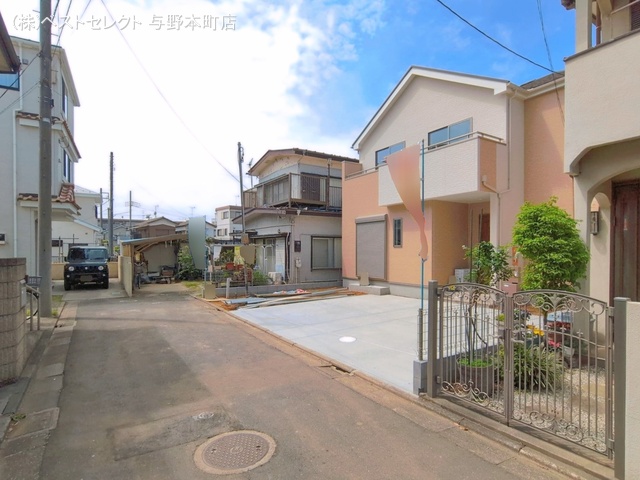 埼玉県さいたま市桜区大字下大久保の新築戸建て外構写真 2026年4月12日撮影