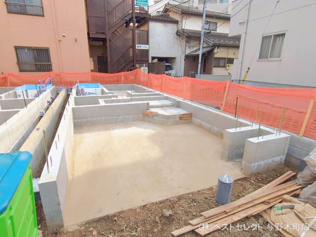 埼玉県さいたま市南区鹿手袋１丁目の新築戸建て基礎写真 2026年2月19日撮影