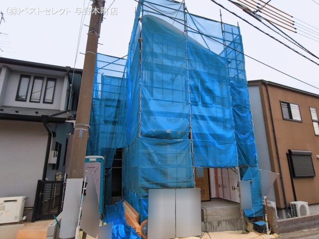 埼玉県さいたま市中央区大戸１丁目の新築戸建てシート写真 2026年3月1日撮影