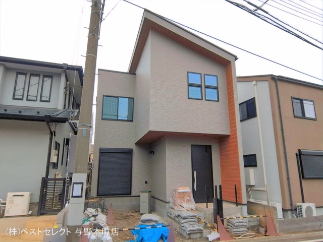 埼玉県さいたま市中央区大戸１丁目の新築戸建て外構写真 2026年4月6日撮影