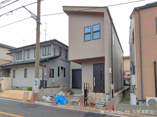 埼玉県さいたま市中央区大戸１丁目の新築戸建て外構写真 2026年4月6日撮影