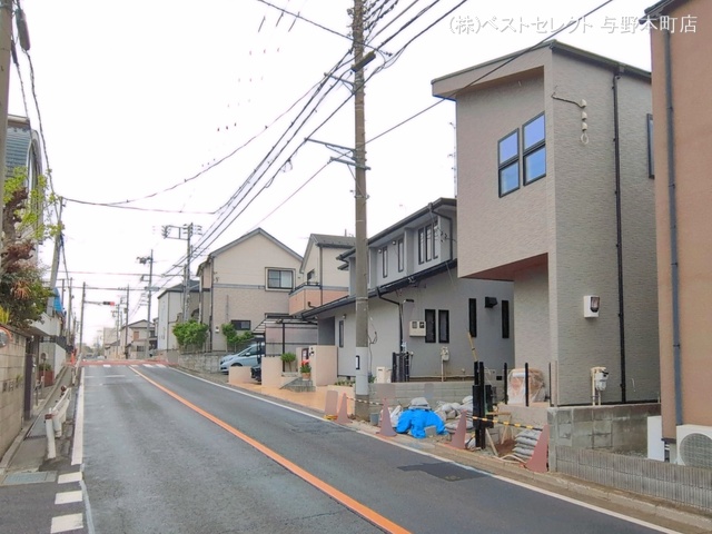 埼玉県さいたま市中央区大戸１丁目の新築戸建て外構写真 2026年4月6日撮影