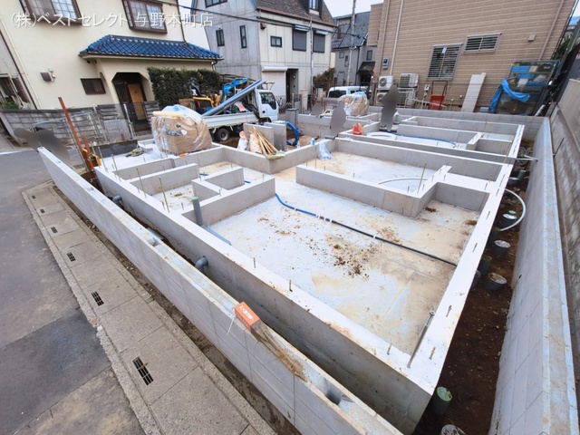埼玉県さいたま市中央区本町東４丁目の新築戸建て基礎写真 2026年3月1日撮影